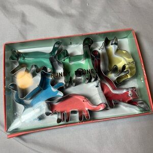 Meri Meri Funny Feline cookie cutters set of 6 new in box